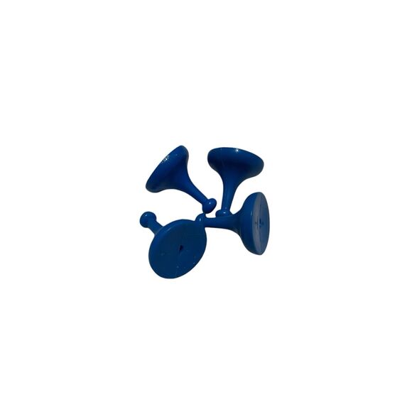 Hasbro Sorry! Board Game Replacement Pieces (1998 Edition) – 4 Blue Pawns - Picture 2 of 2